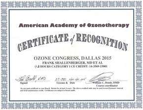 AAO Ozone Congress, Dallas 2015