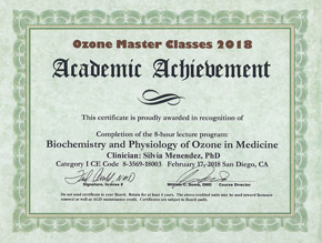 Dr. Menendez Certificate