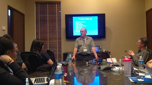 Dr. Fred Arnold attends Ozone Training Course