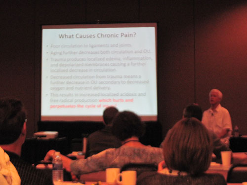 Dr. Fred Arnold at Ozone Therapy Course